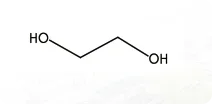 MEG chemical formula and molecular structure