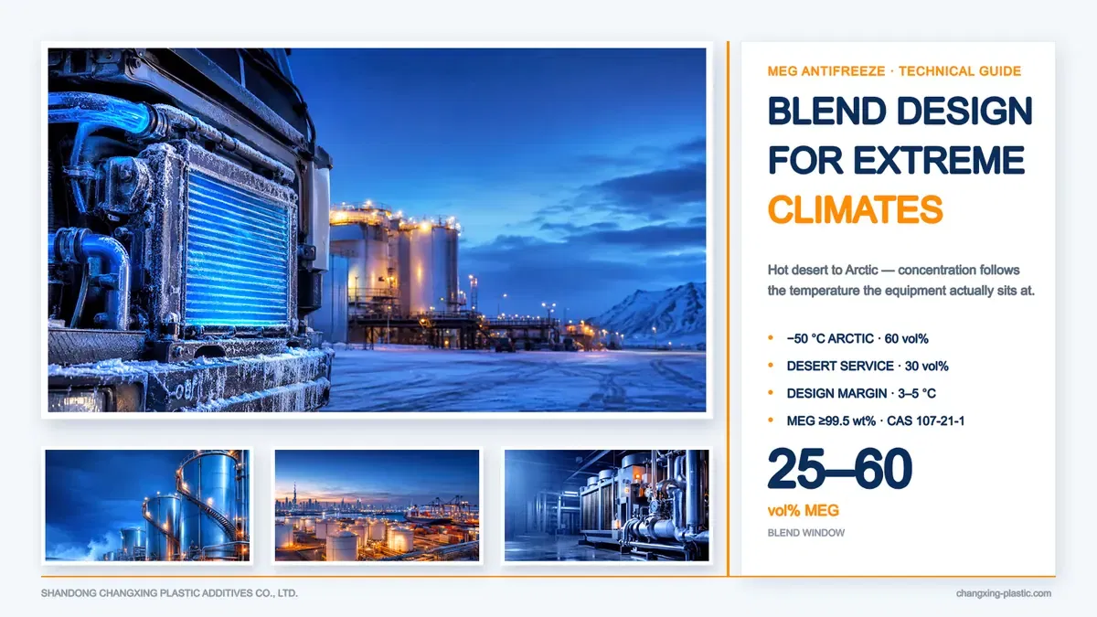 MEG Antifreeze Blend Design for Extreme Climates: Hot Desert to Arctic