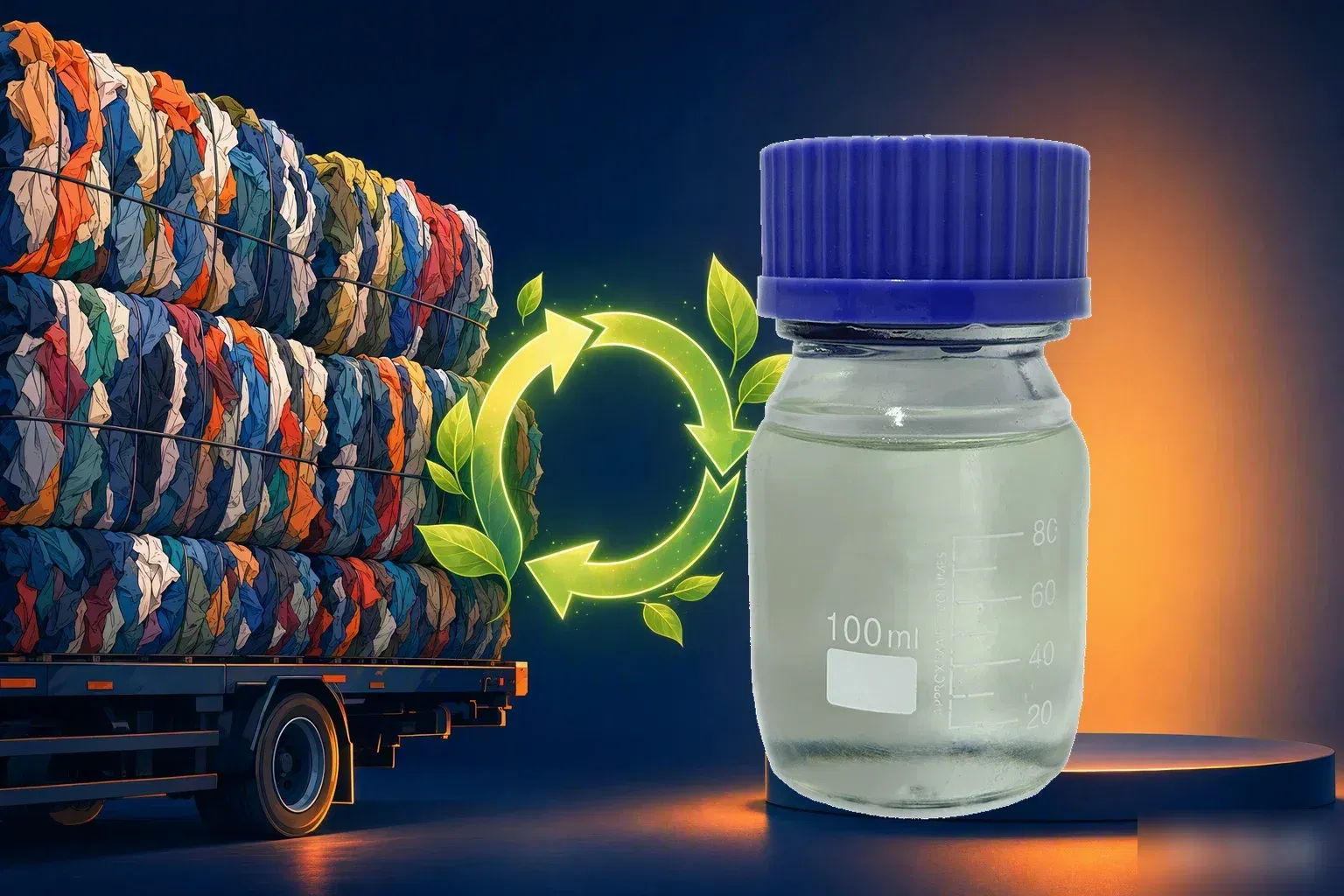 From Waste Polyester Textiles to Green DOTP: Closing the Textile-to-Plasticizer Loop