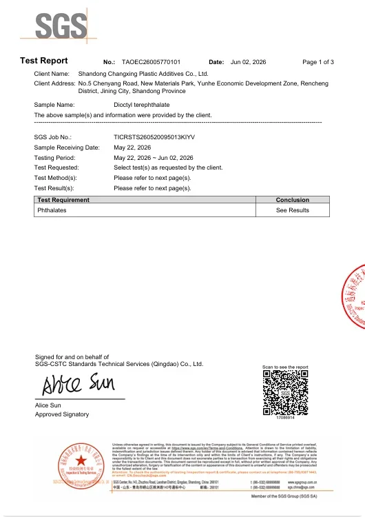 Phthalates Screening